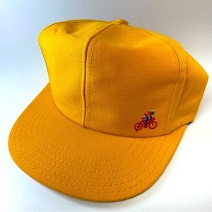 VINTAGE SNAP BACK FEATURING A BICYCLE